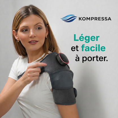 Masseur d'épaule Triple Méthode Kompressa